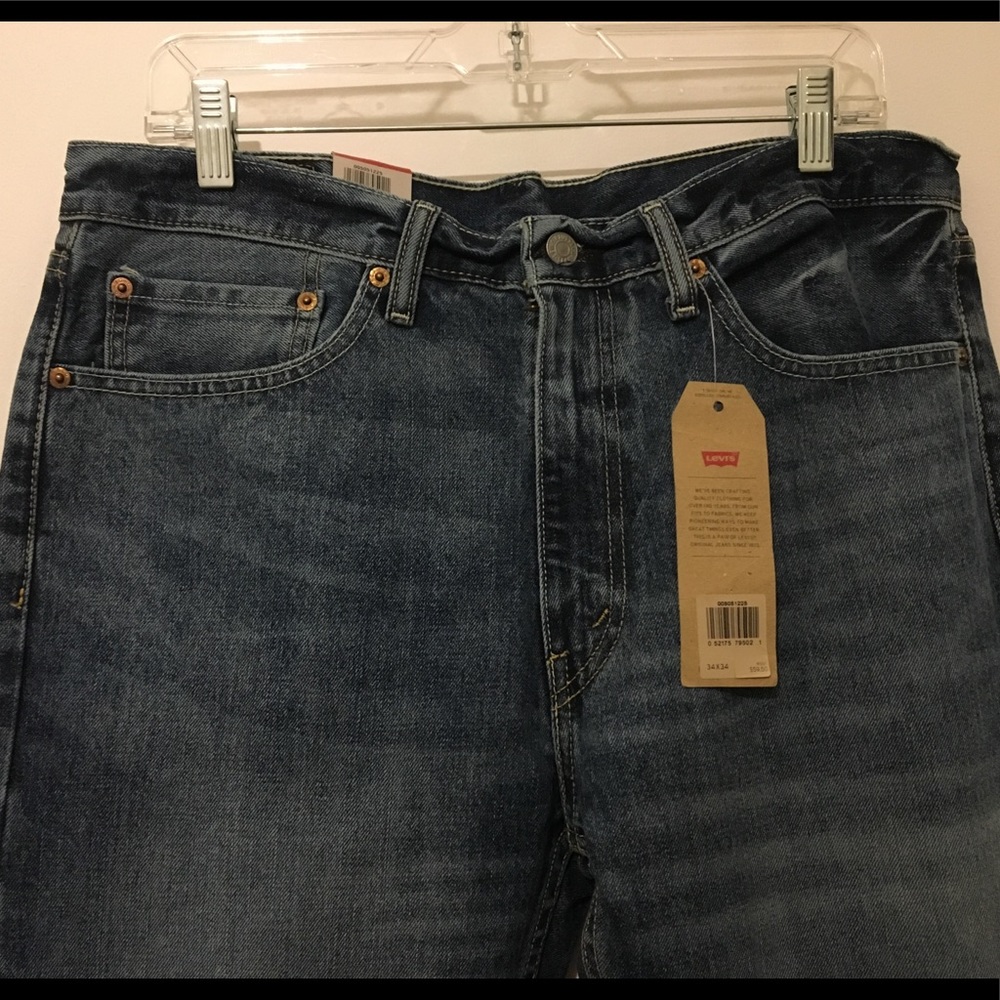 Levi's 505 Regular Fit Men’s Jeans - Picture 4 of 7